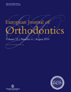 European Journal Of Orthodontics期刊封面